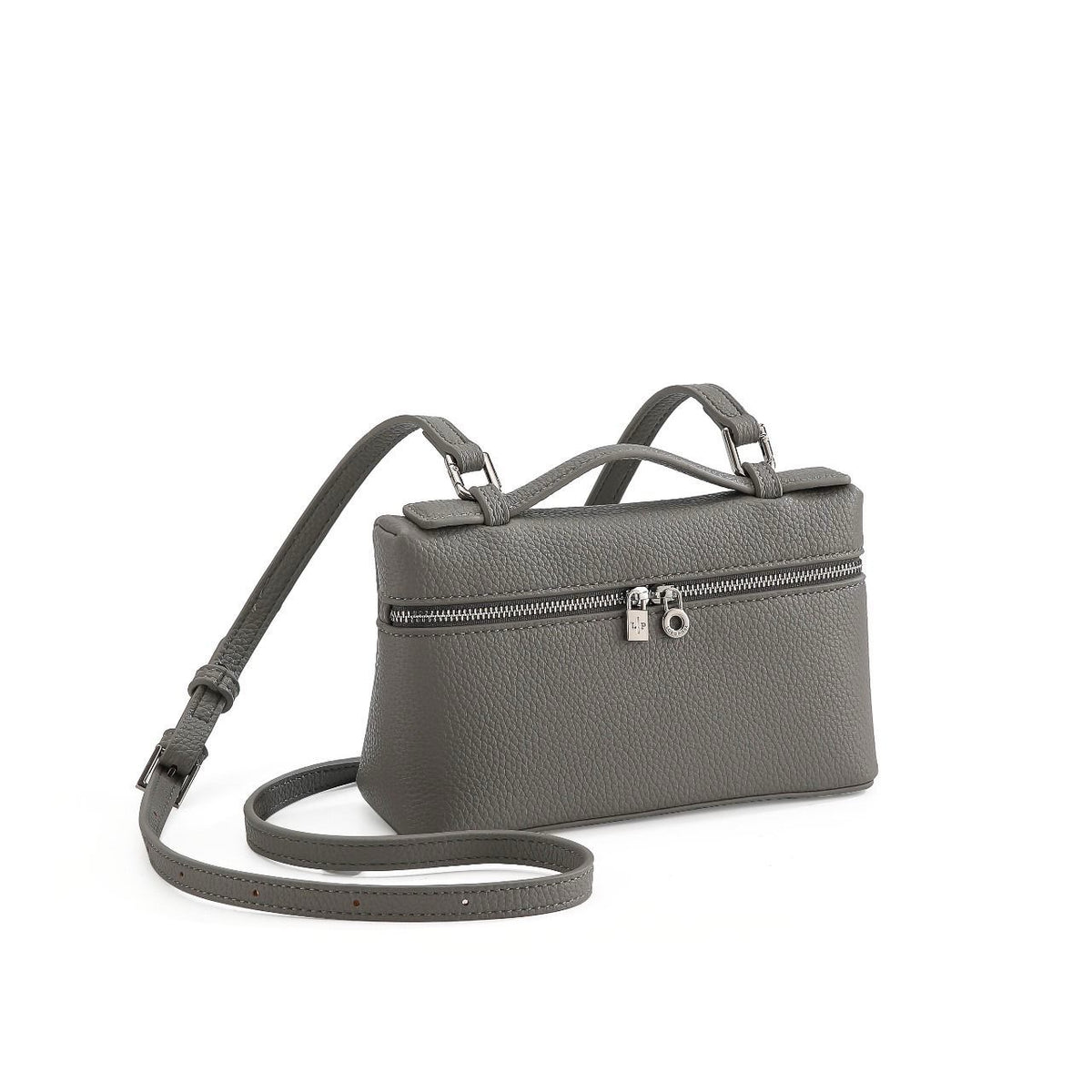 Loro Piana Extra Pocket L19 Bag (Charcoal Gray)