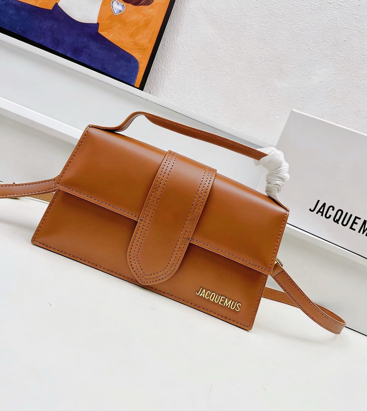 Jacquemus Le Bambino Long (Camel)